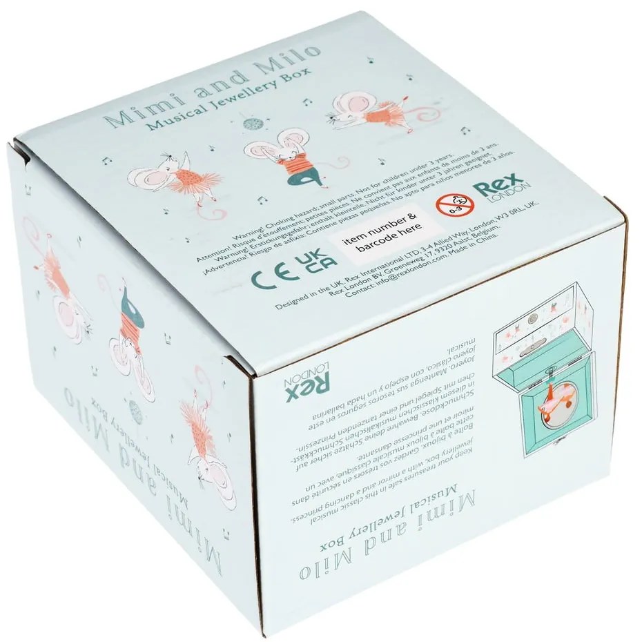 Zenedoboz Mimi and Milo – Rex London