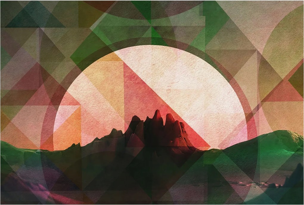 Fali fotótapéta előszoba konyhába Festői dombok 104x70 Ragasztó