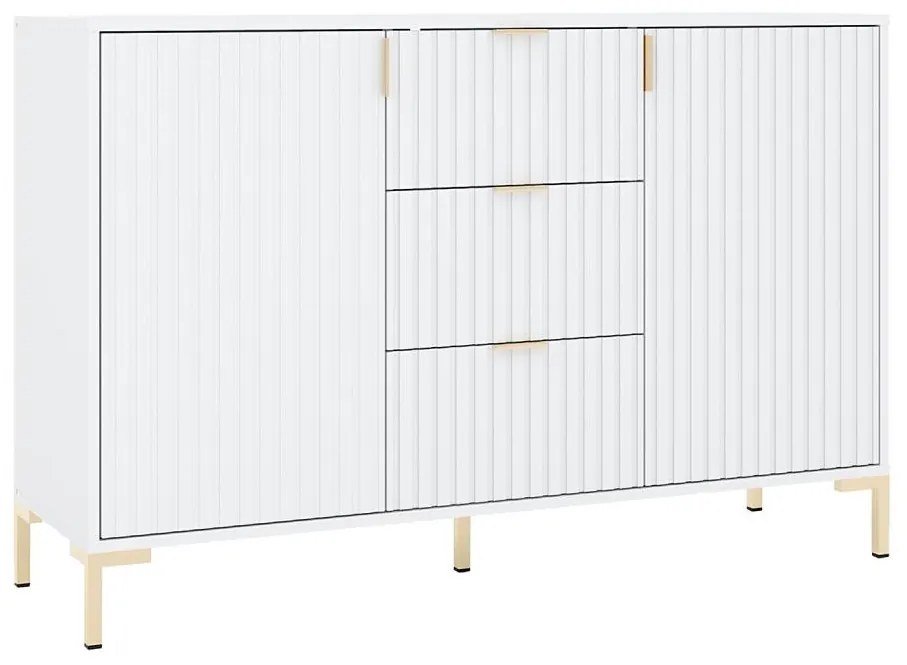 FLOP fiókos komód, fehér