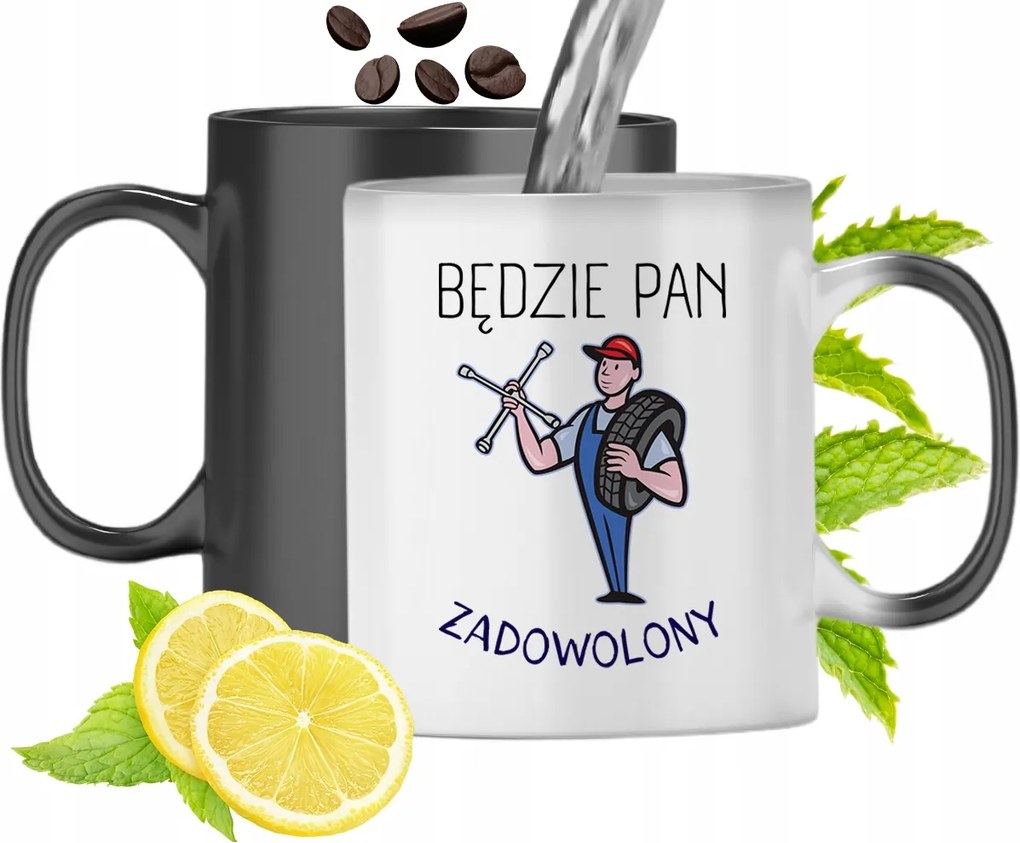 Mágikus Bögre Színváltó Mechanikusoknak, fényképes nyomtatással