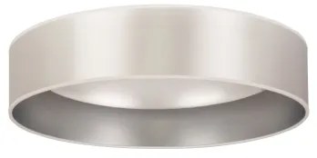 Duolla - LED Mennyezeti lámpa ROLLER LED/24W/230V átm. 45 cm ezüst