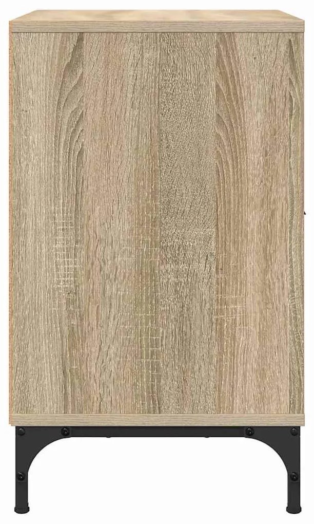 Éjjeli asztal fiókkal sonoma tölgy 49 x 36 x 61 cm Faanyag