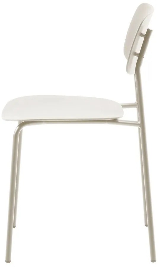 Fehér étkezőszék szett 2 db-os Kirkland – Unique Furniture