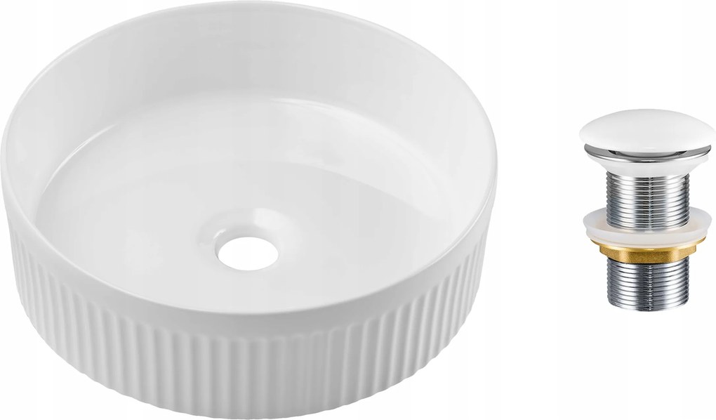 Mosdó szett Click-Clack dugóval