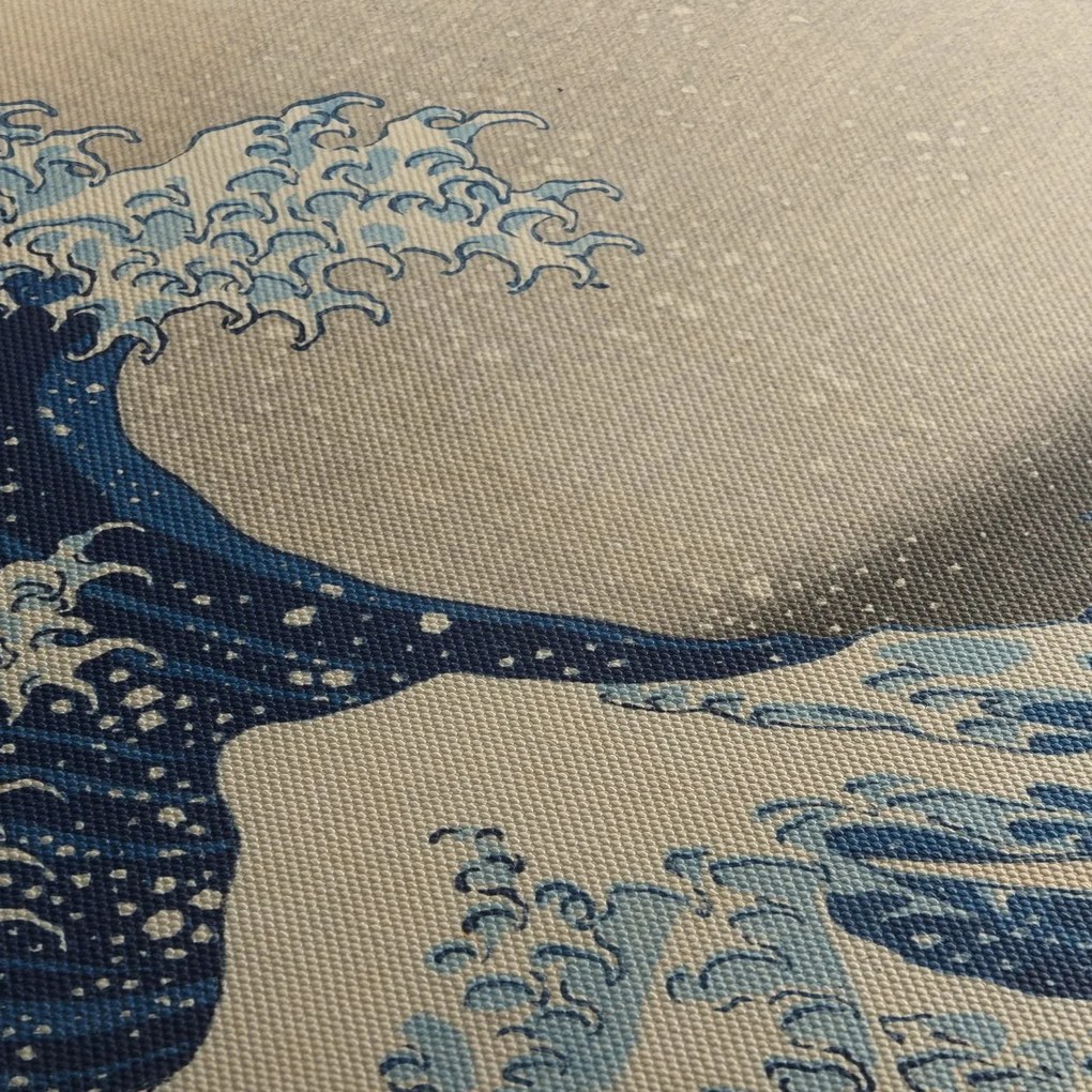 Kép - Katsushika Hokusai, Under the Wave off Kanagawa, reprodukciók (70x50 cm)