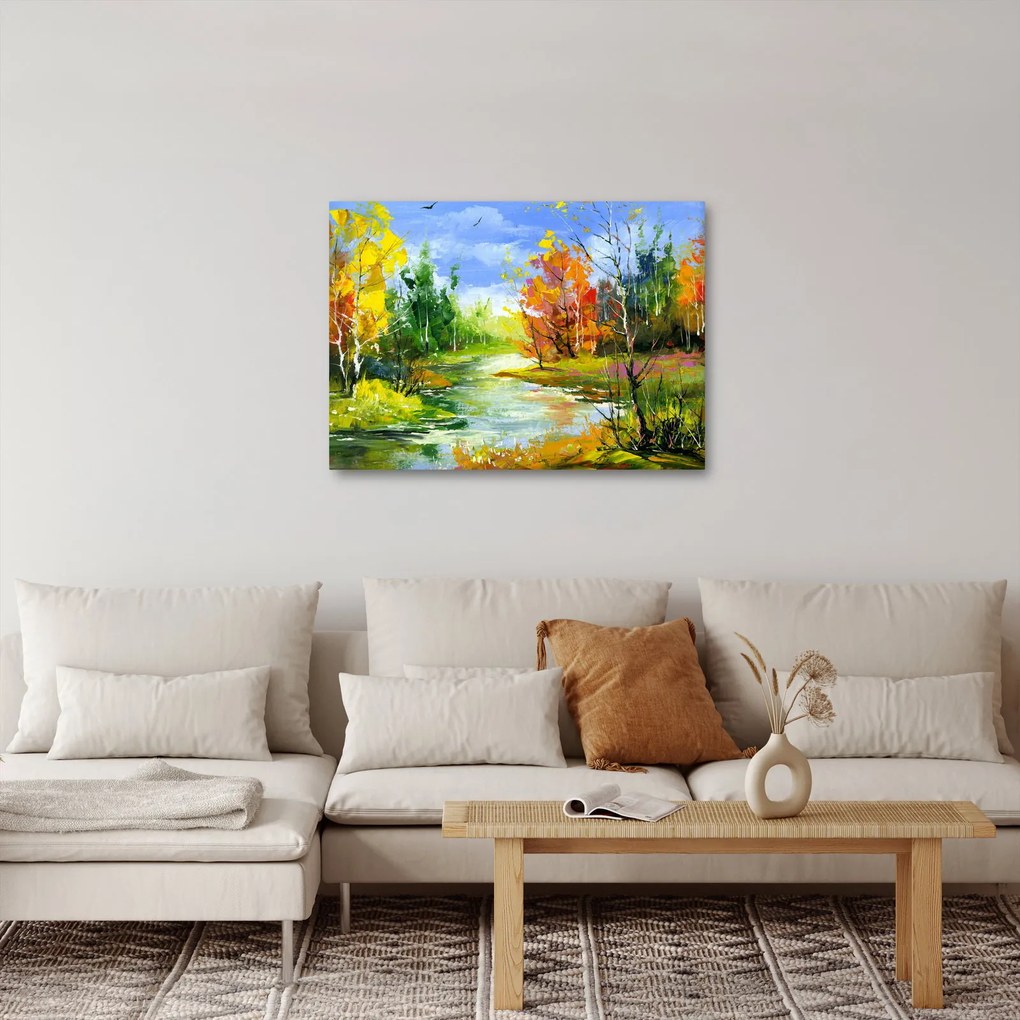 Kép - Tájfestés (70x50 cm)