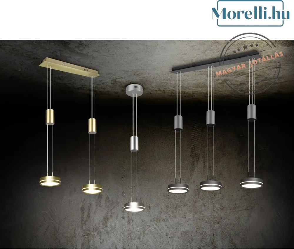 TRIO 326510342 FRANKLIN Többágú Függesztett Lámpa LED IP20