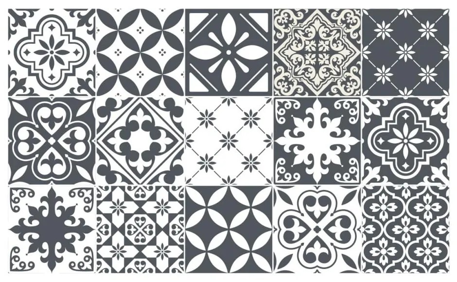 Wal 15 db-os matrica szett, 15 x 15 cm - Ambiance