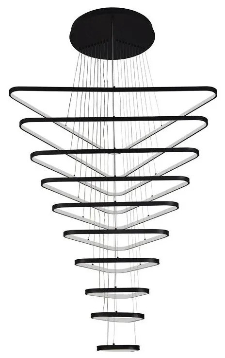 LED dimmelhető csillár zsinóron LED/385W/230V 3000-6500K + távirányítás