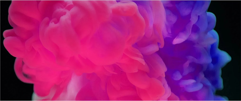 Színes füst képe (120x50 cm)
