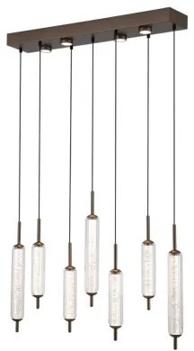 Searchlight 76210-7CL - CATTAIL LED dimmelhető kábeles függeszték LED/33W/230V