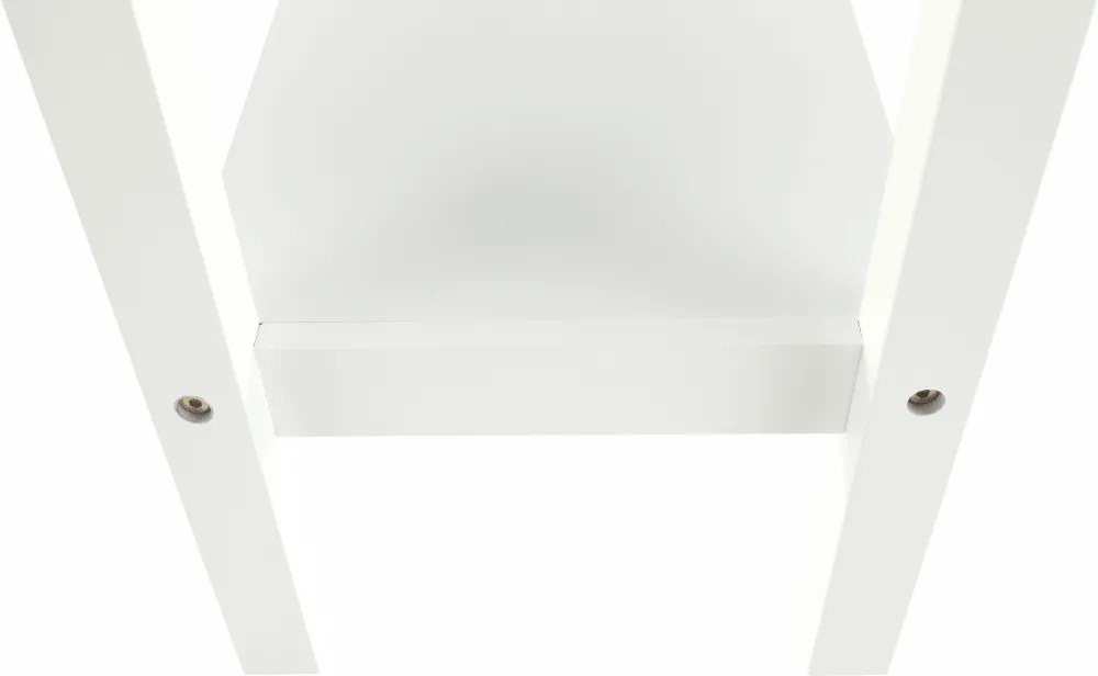 Konzolasztal, fehér, NITRO