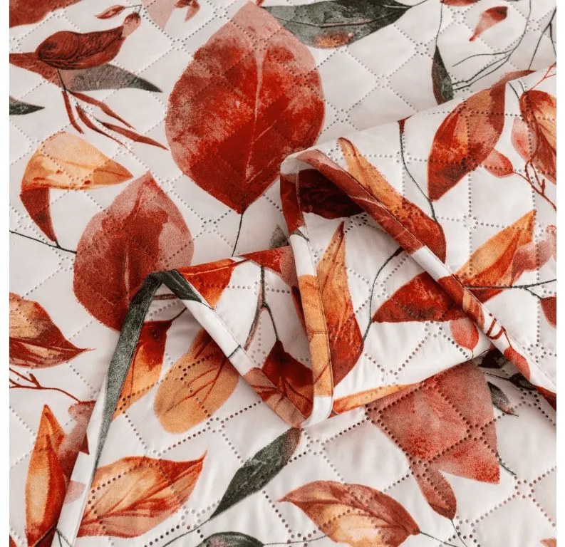 Ágytakaró AUTUMN LEAVES mintával, színes Méret: 170 x 210 cm