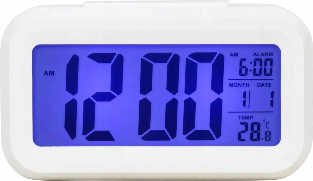 Óra Kvarc ébresztőóra Perfect Led 13701