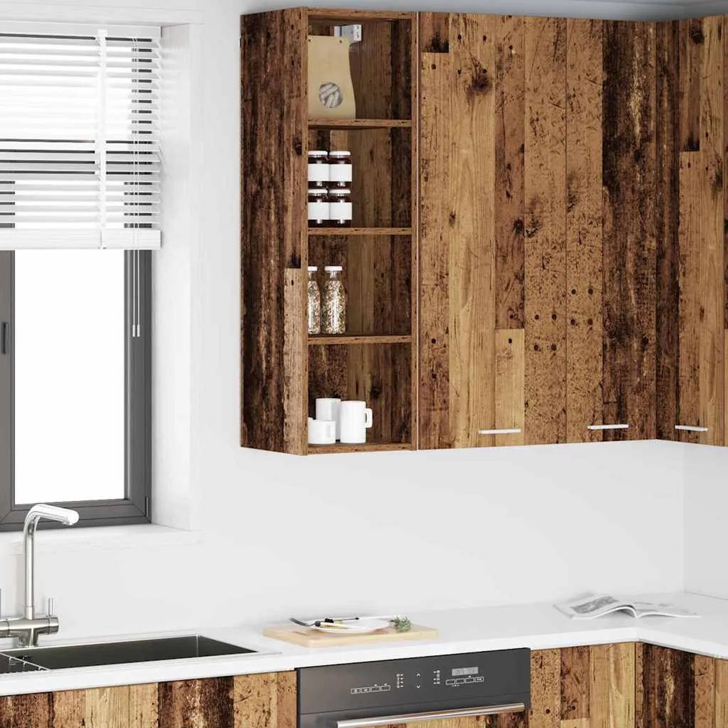 Függő szekrény Riga Öreg fa 30 x 29,5 x 100 cm Faanyag