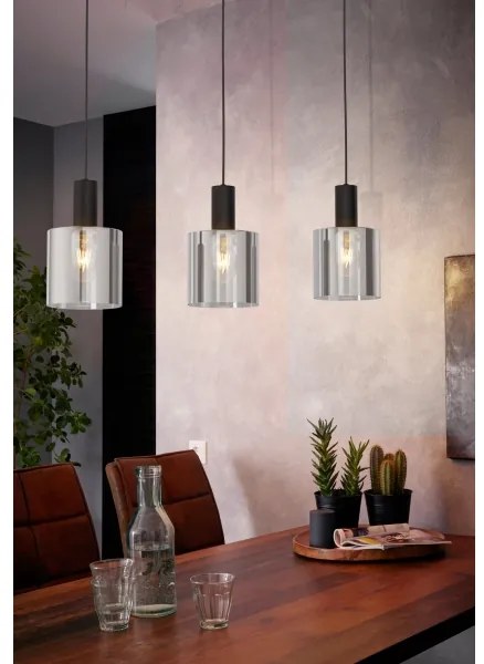 Eglo 98753 - Csillár zsinóron GOROSIBA 3xE27/40W/230V