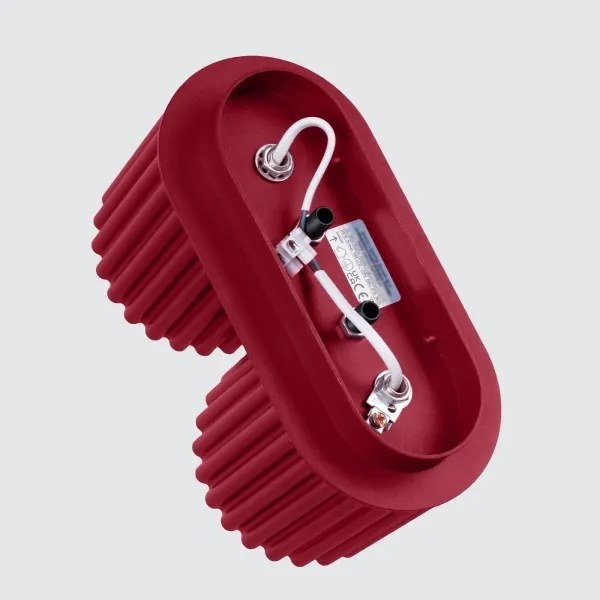 Sollux SL.1820 - AURA spotlámpa 2xGU10/10W/230V piros