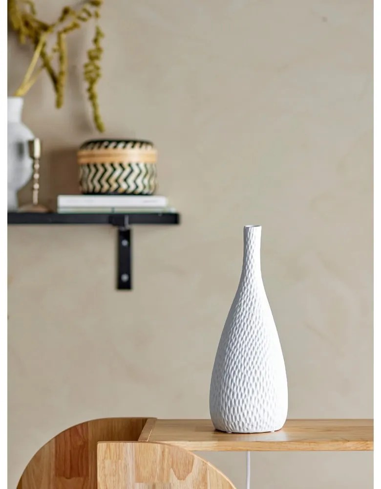 Fehér asztali lámpa (magasság 32 cm) Pela – Bloomingville