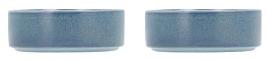 Fjord 2 db-os kék porcelán tálka szett, ø 10,1 cm - Villa Collection