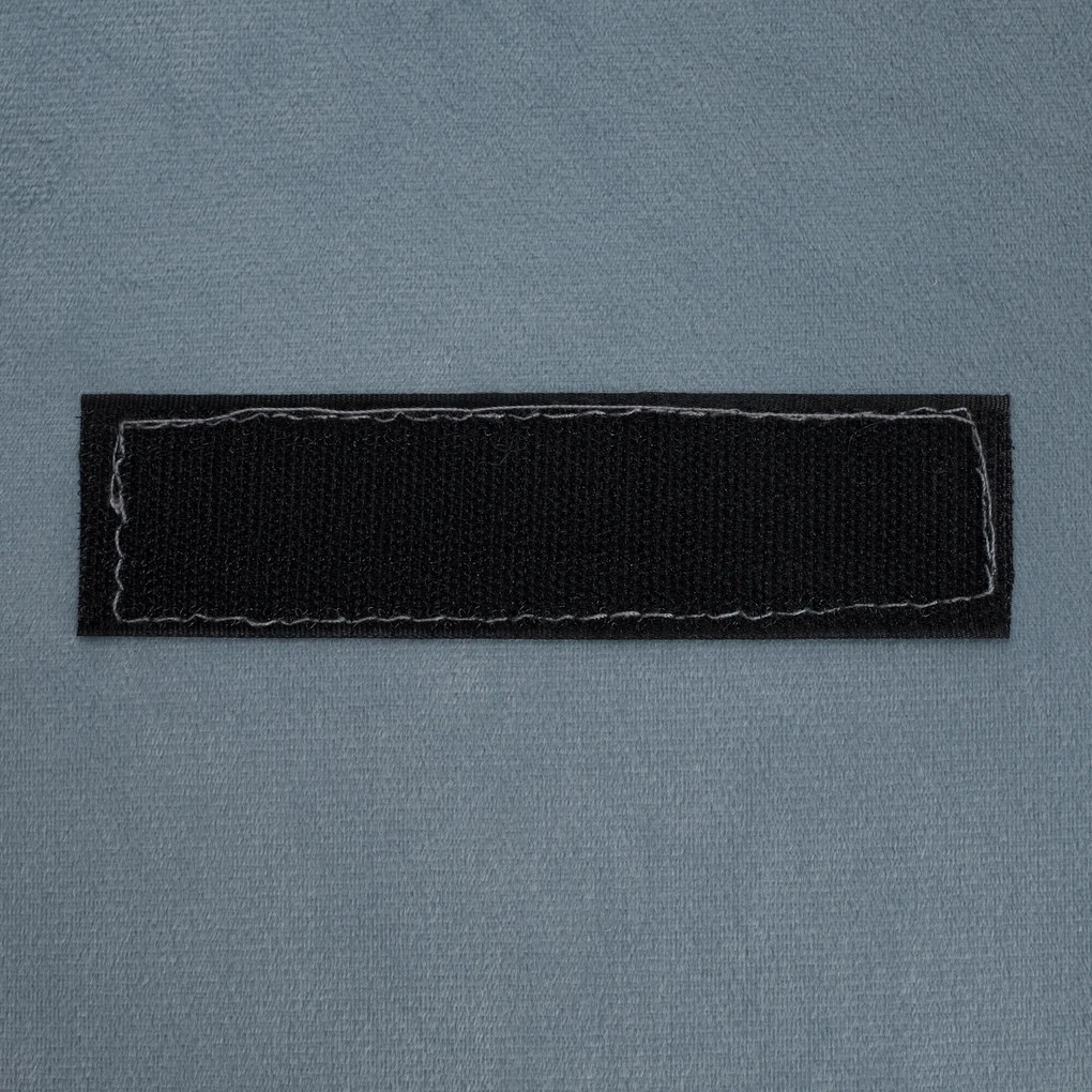 Irodai szék, kék Velvet szövet/króm, KLIAN