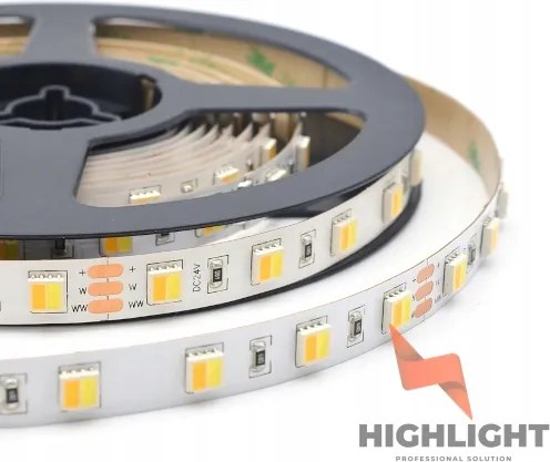 Led szalag Cct 24V 14,4W Pro 60xSMD5050 1m