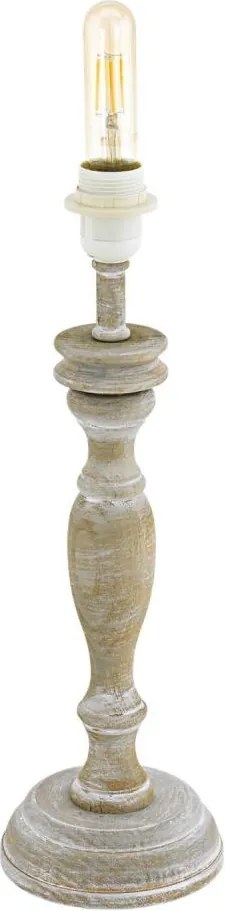 Eglo 33053 - Szürke patinás asztali lámpa 1xE27/60W/230V