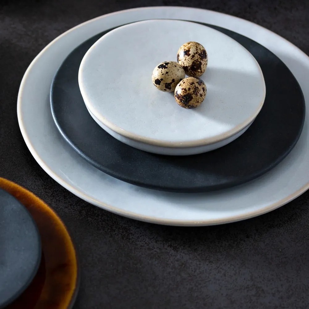 Roda fehér agyagkerámia tálca, ⌀ 25 cm - Costa Nova