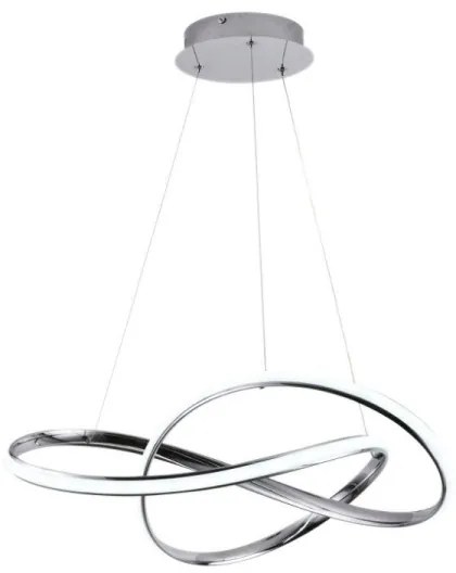 LED állítható fényerőjű csillár kábellel LED/70W/230V 3000-6500K króm DO-val