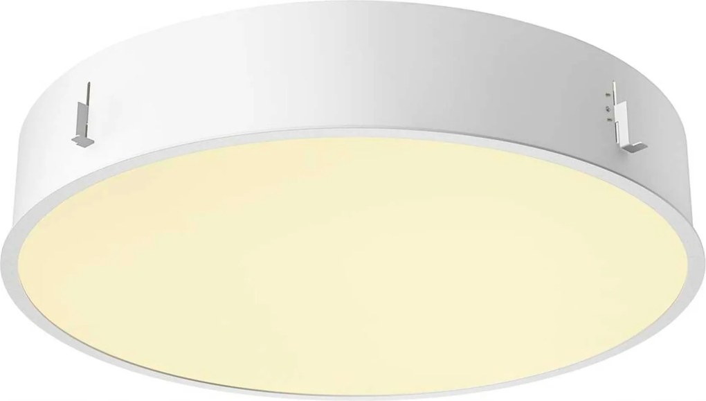 Big White Slv Medo 60 süllyesztett mennyezeti lámpa, kerettel, 3000/4000K, 80°,