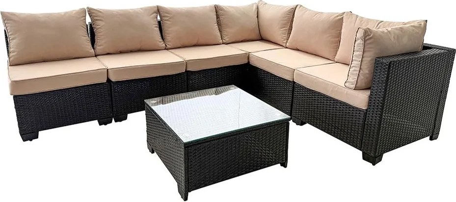 Avenberg ESPERANZA Kerti rattan ülőgarnitúra