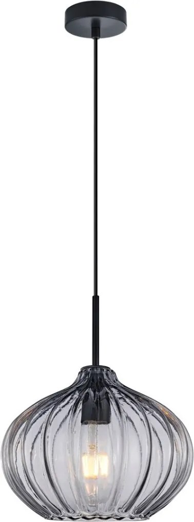 Italux Pansol PND-2940-1S-BK-SG2 Függőlámpa 1x40W/E27 IP20