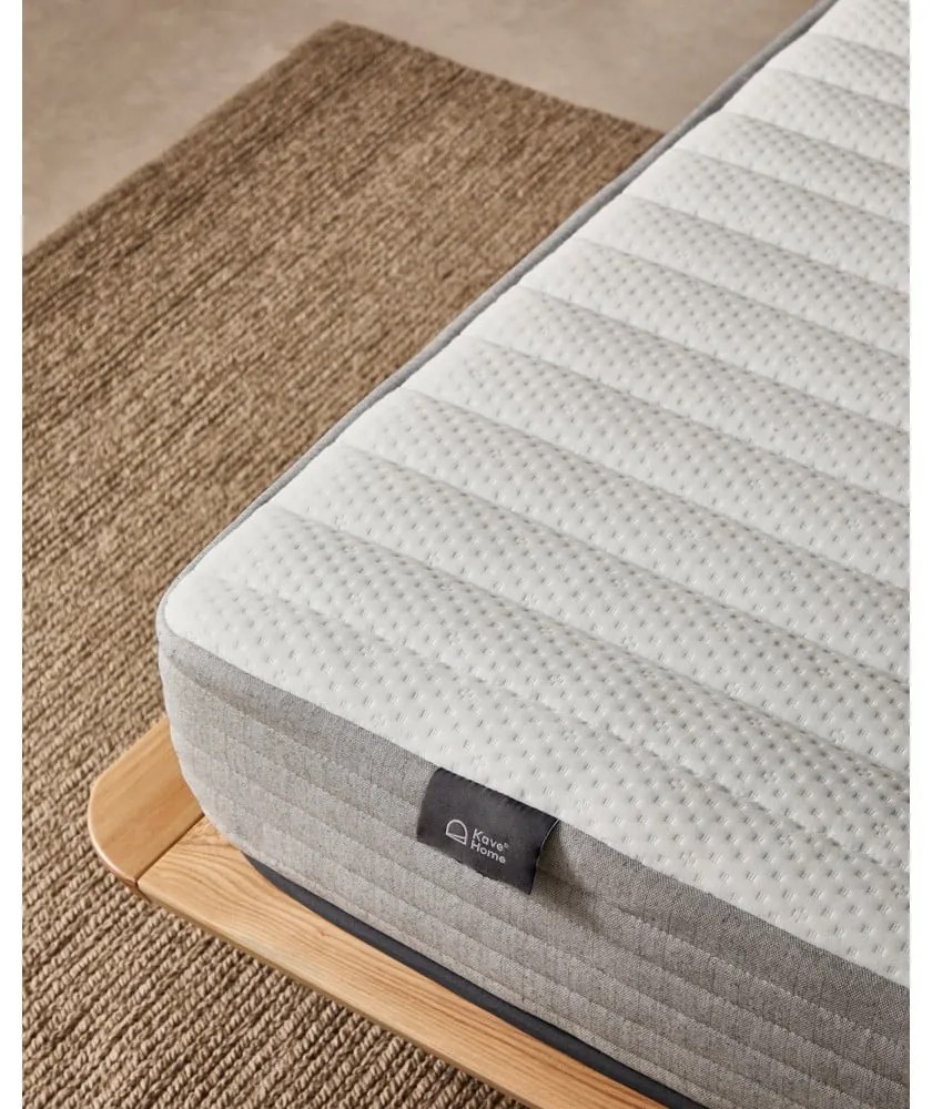 Kemény hőszabályozó rugós matrac 90x200 cm Juno – Kave Home