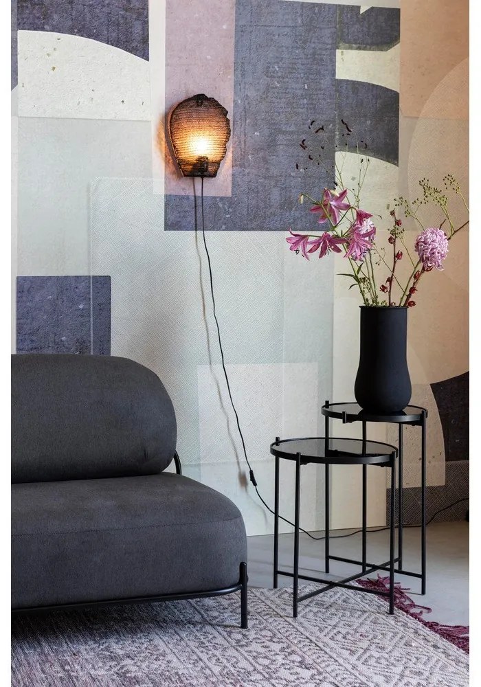 Lena fekete fali lámpa - White Label