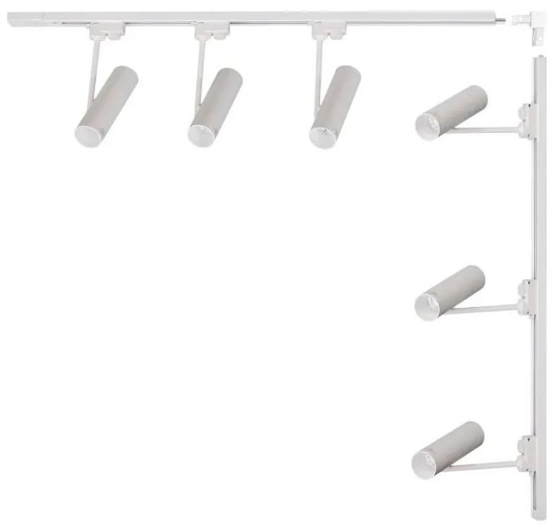 Zuma Line 3576 - LISA sínrendszeres spotlámpa 6xGU10/35W/230V fehér