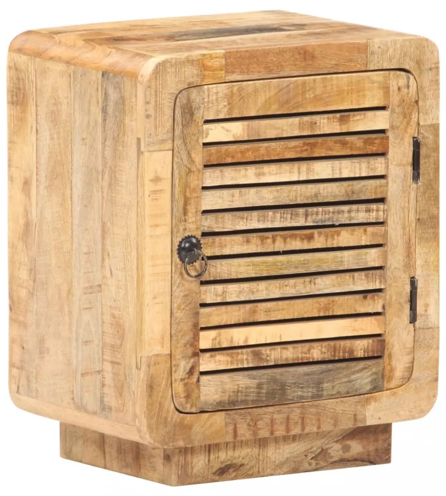 nyers mangófa éjjeliszekrény 40 x 30 x 50 cm