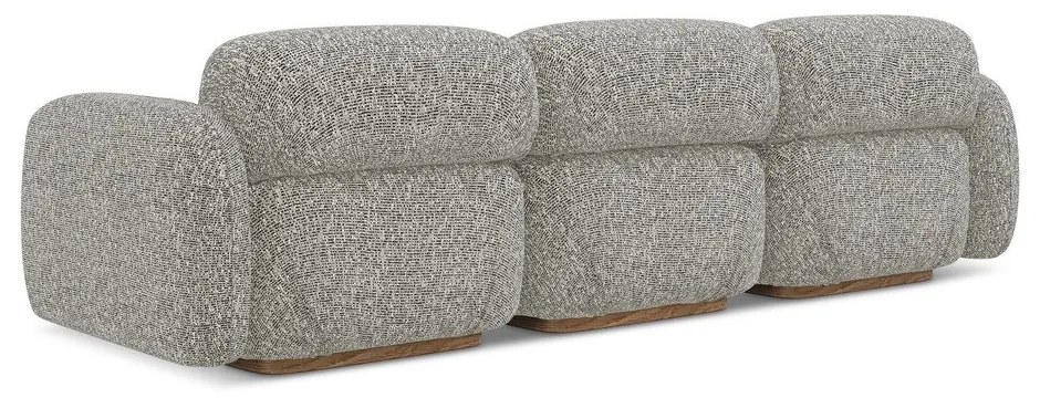 Szürke moduláris kanapé 270 cm Ailani – Makamii