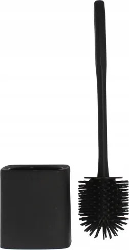 Wc kefe szilikon Easyform tartóval Fekete 34,8 cm