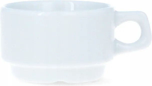 Lubiana Kasub/hel Kávéscsésze Tea Porcelán Fehér Espresso 90 ml