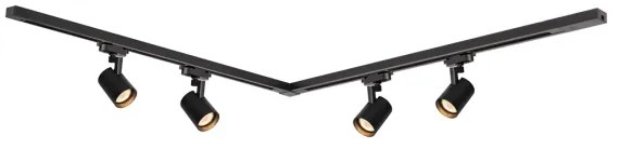 Spotlámpa sínrendszerrel VOLF 4xGU10/10W/230V fekete