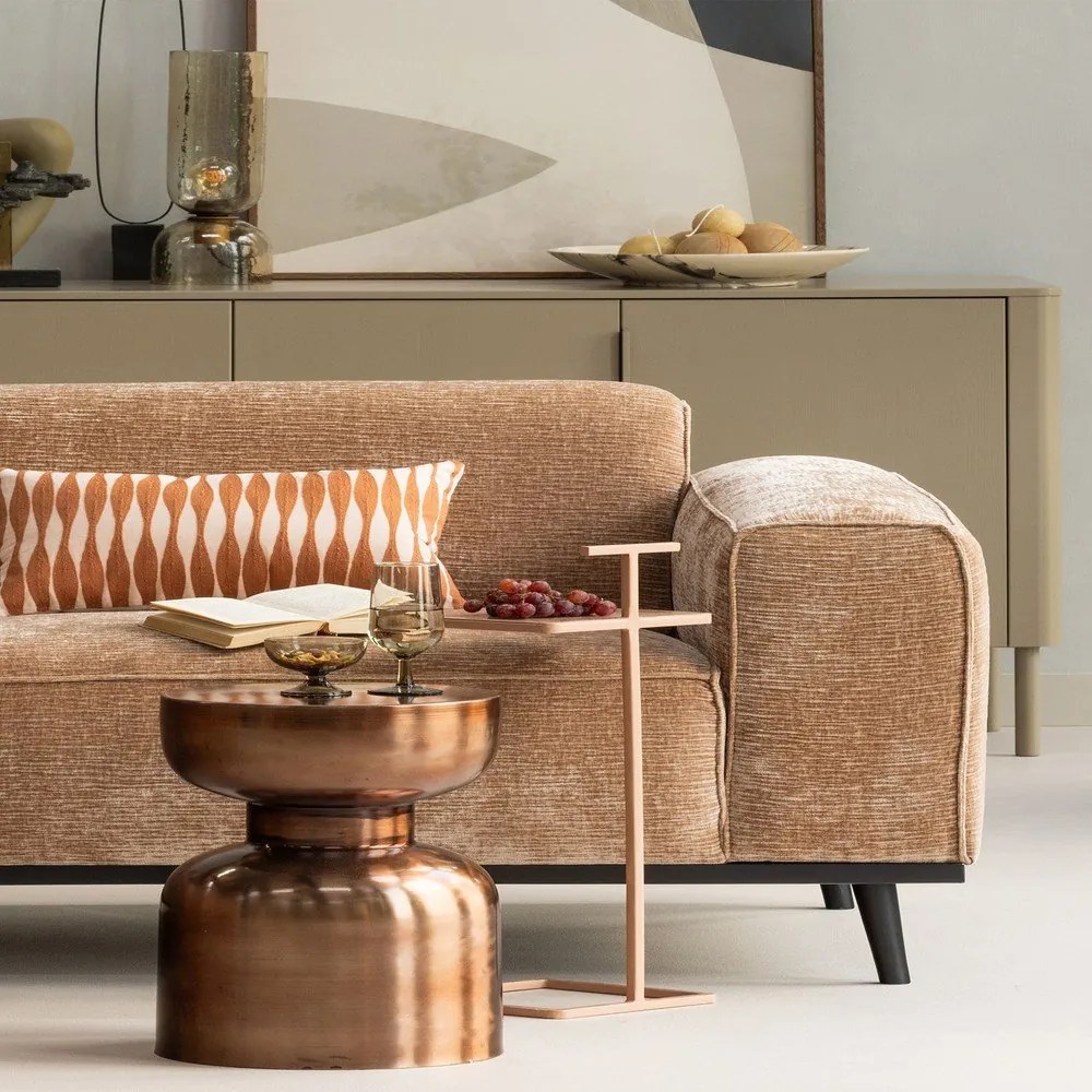 Fém tárolóasztal 22x22 cm Toste – WOOOD