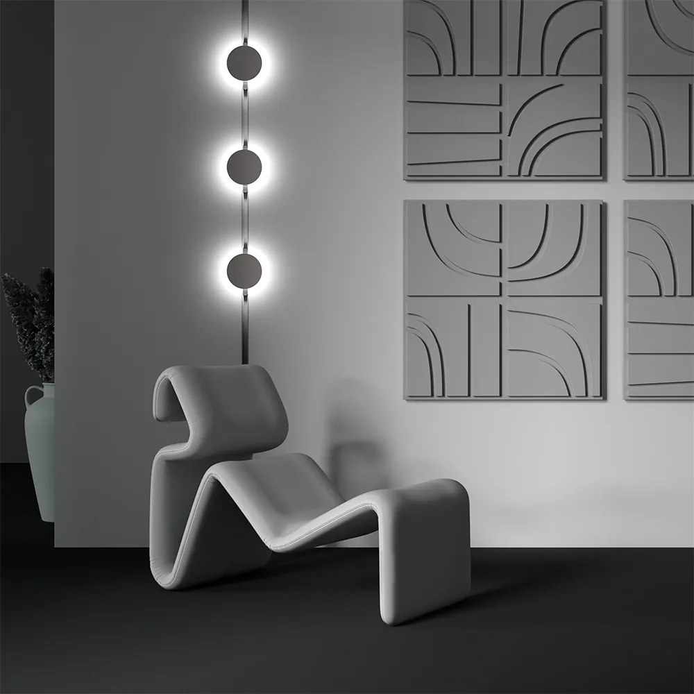 TR107-2-5W3K-BS Relax Alumínium Sín lámpafej Sárgaréz Színű LED 5 W 3000 Kelvin 139 Lumen IP20