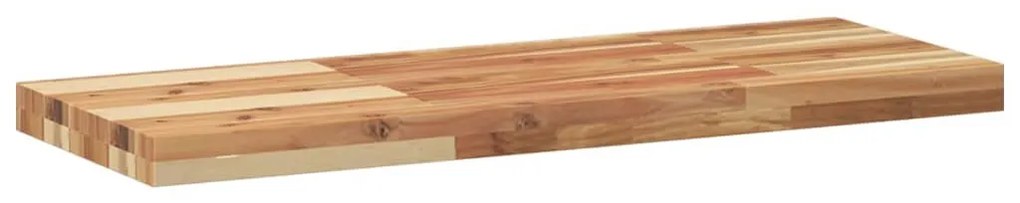 olajbevonatú tömör akácfa függőpolc 80 x 30 x 4 cm