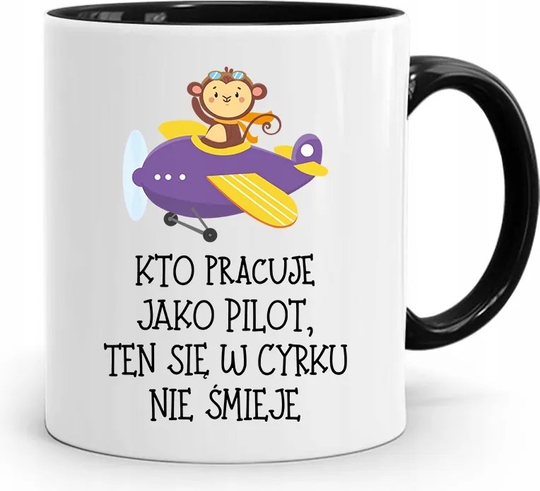 Távirányítós Bögre Fekete Születésnapi Ajándék fényképes nyomtatással