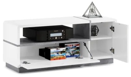 FRED TV állvány fehér/szürke