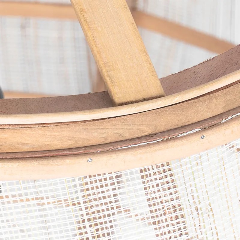 Okos függőlámpa barna 50 cm, Wifi G95-tel - Pascal