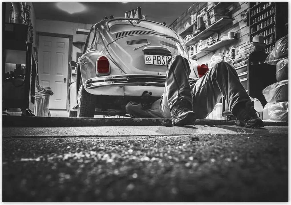 Poszterek 100x70 Én magam javítom a Vw Bogár