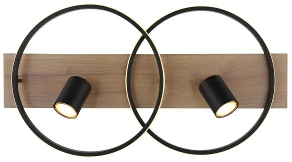 Globo 67309-36 - LED Mennyezeti lámpa DANNY 2xLED/18W/230V + 2xGU10/35W/230V