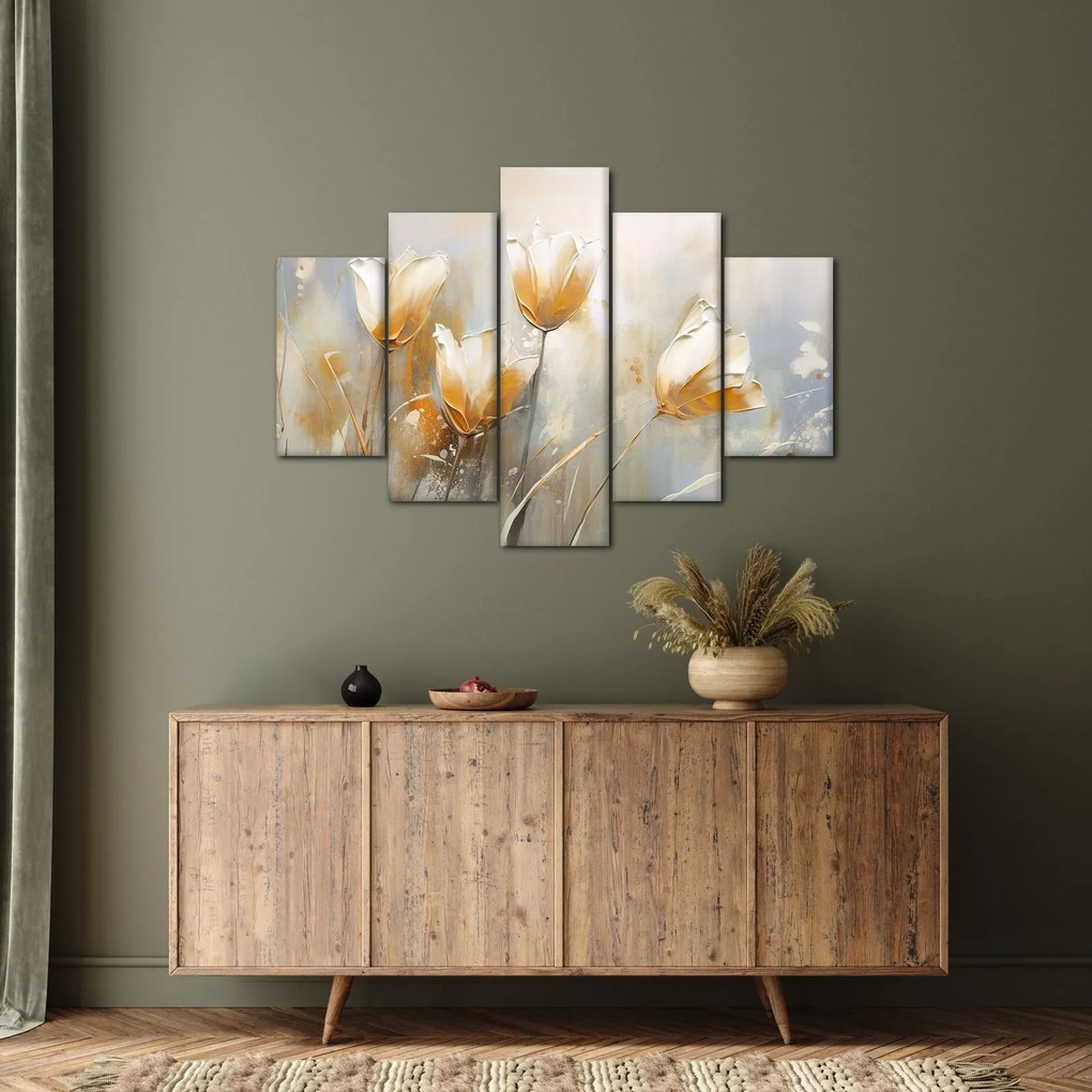 Kép - Tulipánok festése (150x105 cm)