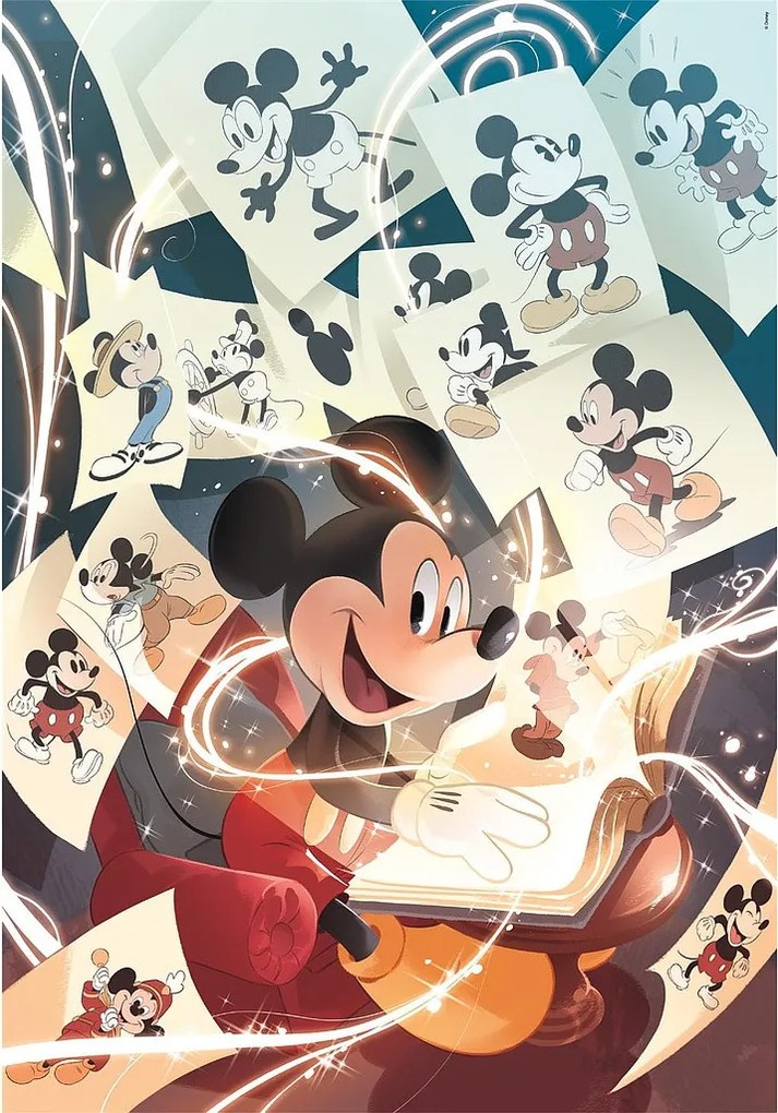 Disney Mickey Memory Lane 1000 db-os Compact puzzle Clementoni