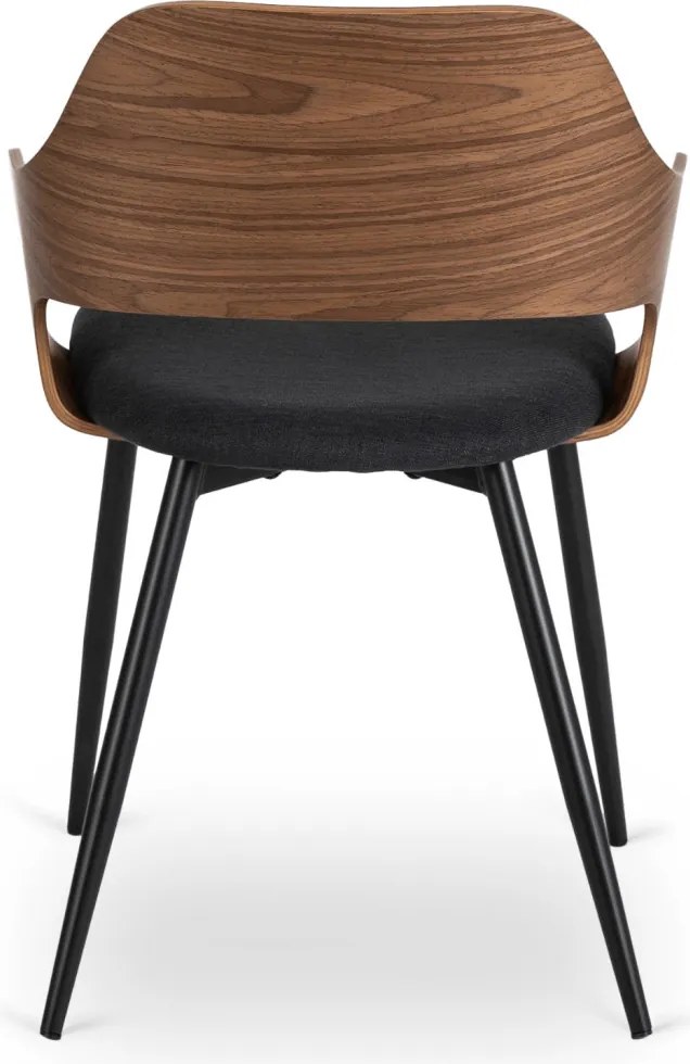 ORBI szék dió / fekete színben